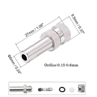 Atomizing Misting Nozzle Garden Water Irrigation Sprinkler Quick Pushing Nozzles For Misting Cooling System 2