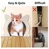 Cat Door Dog Hole Access Direction Controllable Toy For Pet Training Dog Cats Kitten ABS Plastic Small Pet Gate Door Kit Cat Dog 2