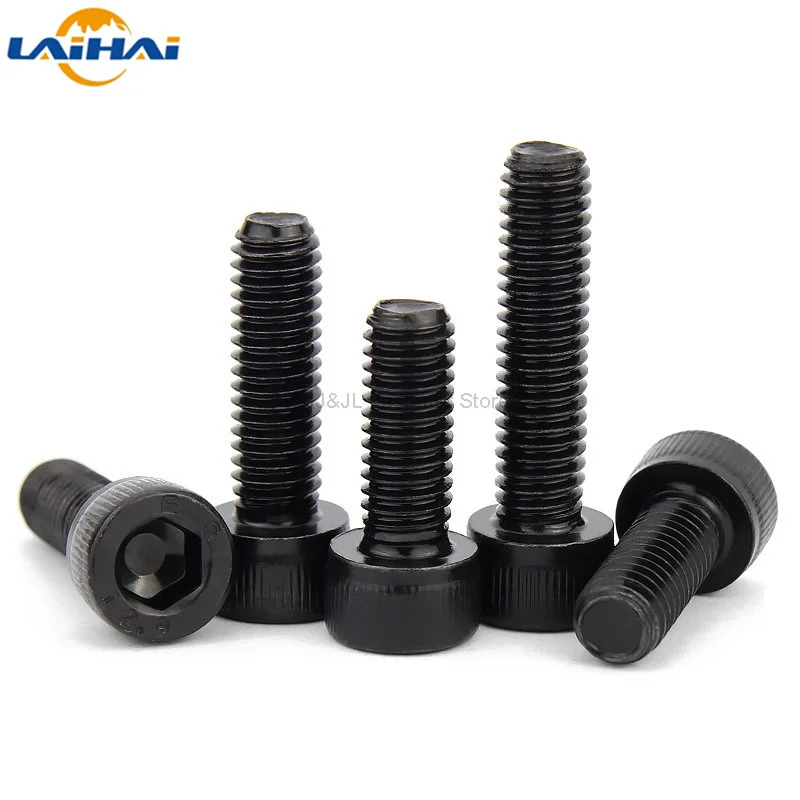 10pcs M3 M4 M5 M6 M8 304 A2 Stainless Steel Hexagon Socket Head Bolt L=4-120mm