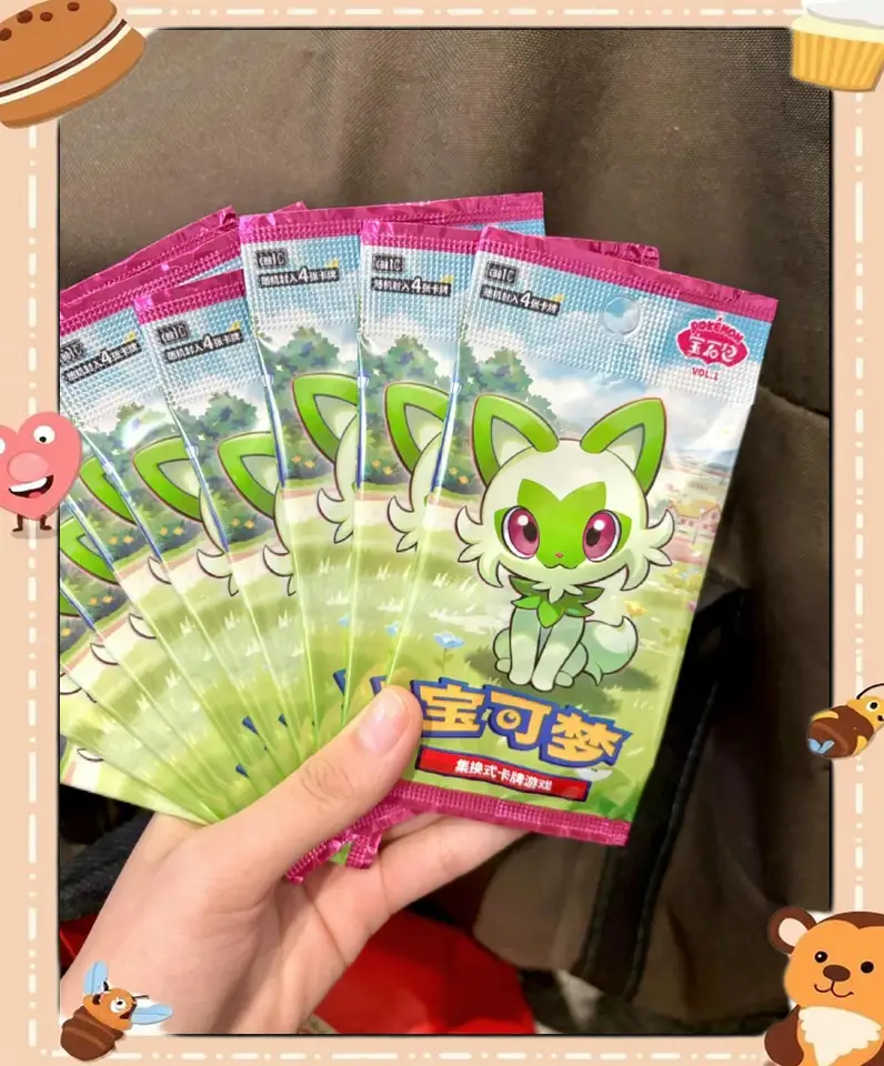 GEM Pack Original Vol.1&2 Pokemon Cards in Chinese Scarlet