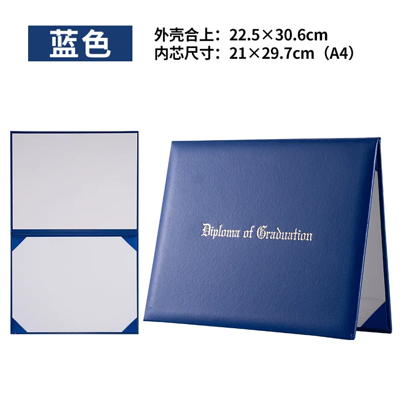 CubiertadecertificadoA4dediplomadecarcasadura,carpetaorganizadoradedocumentosInterioracolchada,marcodesolterodegradouniversitario-AliExpress