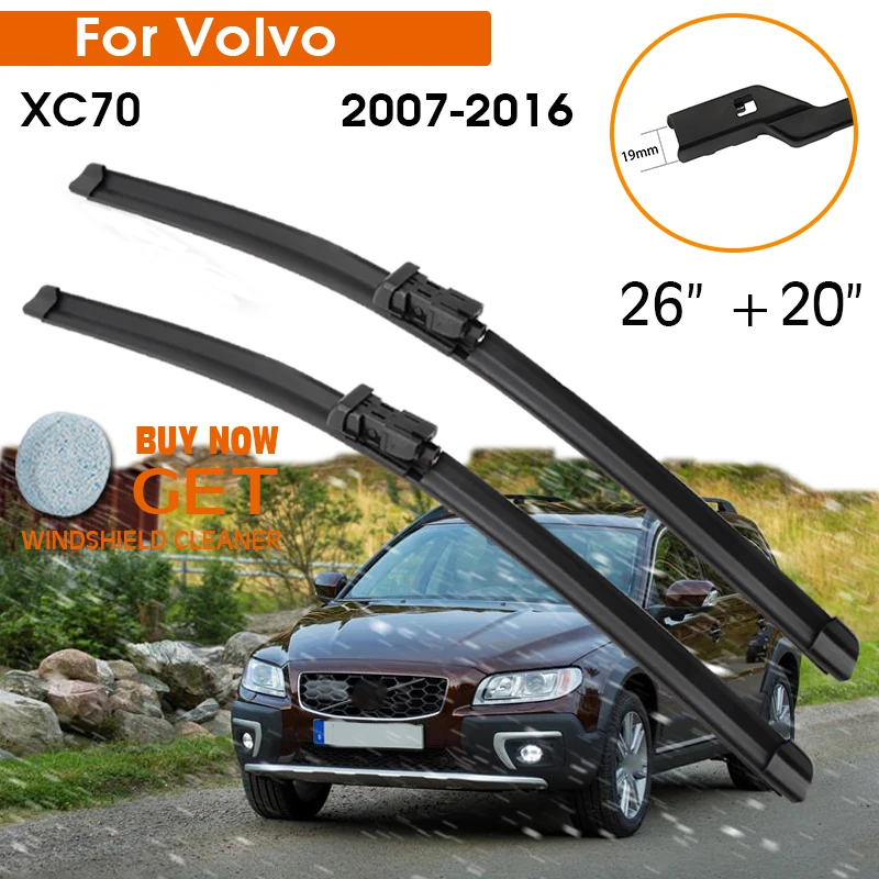 Car Wiper Blade For Volvo Xc70 20072016 Windshield Rubber Silicon