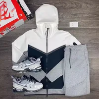 Vêtements de sport pour hommes, ensemble décontracté, nouveau chapeau, pantalon Long, tenue de loisirs, confortable, respirant, tissu doux, vêtements de sport, printemps automne 3