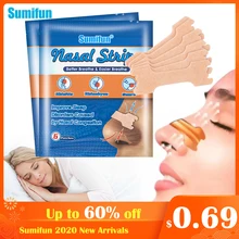 

Only$0.69 New Anti Snoring Nasal Strips Better Breathe Good Sleeping Nasal Patch Stop Snoring Strips Easier Health Care Patches