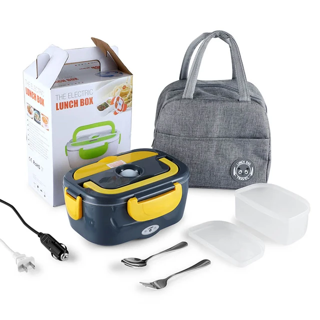 1.5L 40W Portable Electric Lunch Box Food Warmer w/ Bag