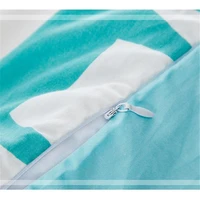 Kit de linge de lit CPull 100% coton pour bébé, ensemble de literie design couronne, pare-chocs, oreiller, couette, housse de matelas inclus 6