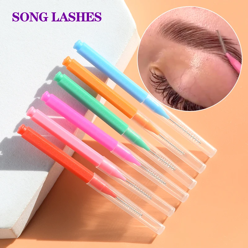 

Songlashes Eyebrow Brush Bulk Colorful Eyebrow Brush Durable High Quality Soft Comfortable Makeup Tools