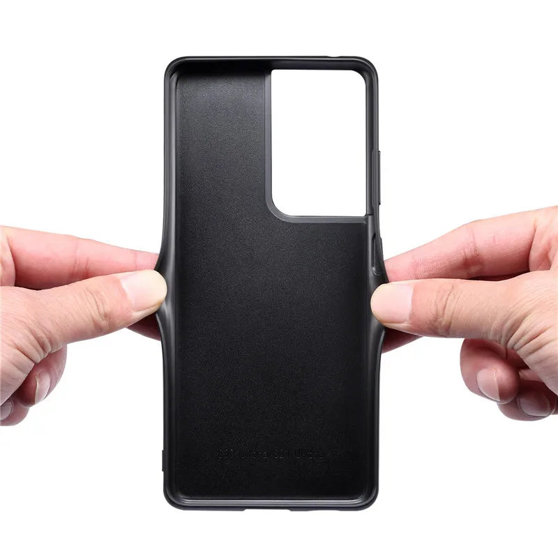 Premium Soft Leather Phone Case with Card Slot Holder