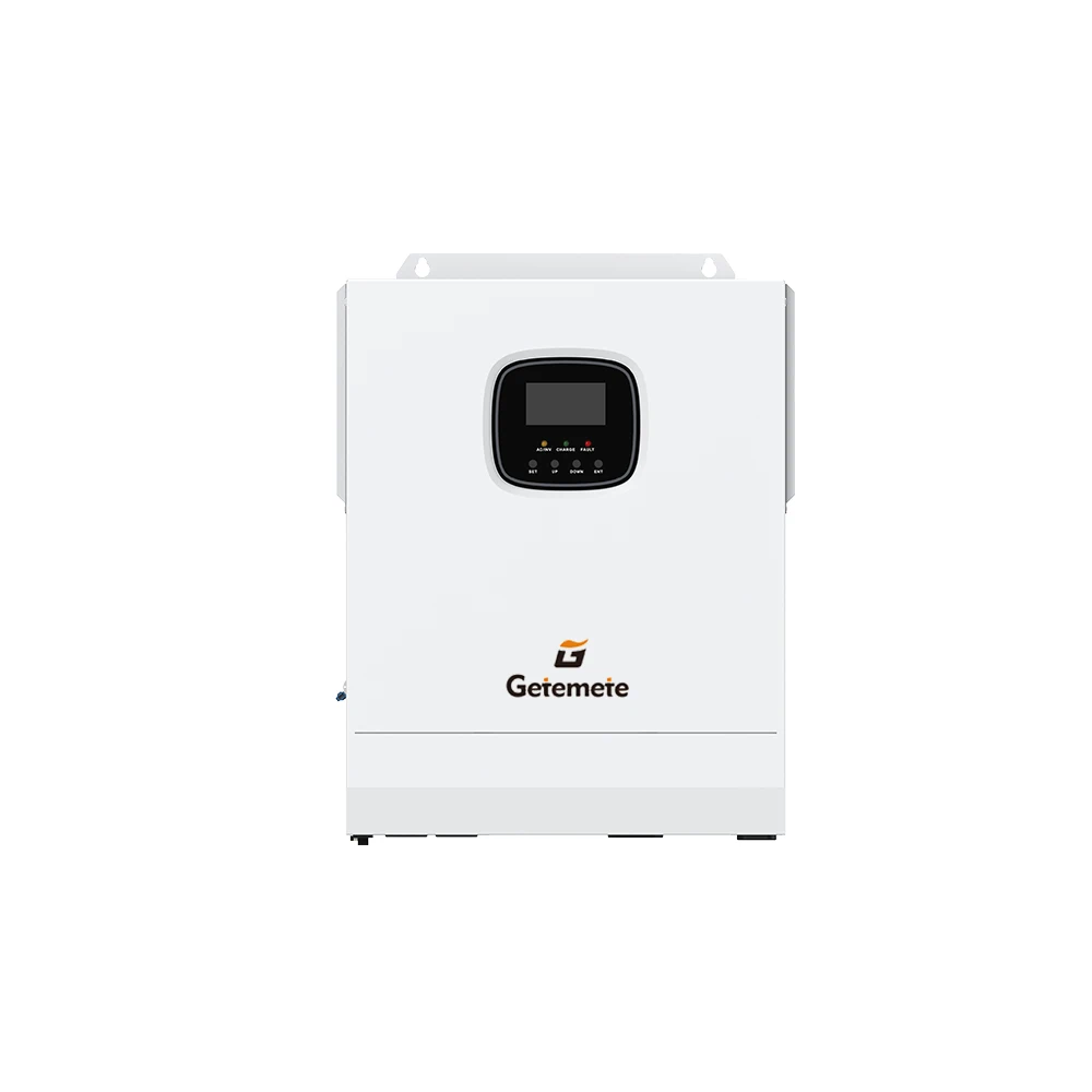 게테메테 맥스 PV 입력 전압 500VDC 하이브리드 인버터 5KW 48V 110/120VAC MPPT 80A 순수 사인파 태양광 충전기 IP20 보호