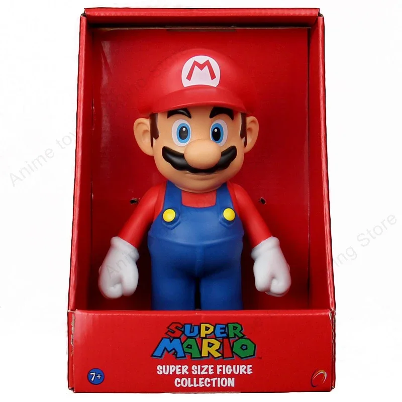 Super Mario Bros Toys Mario Luigi Yoshi Peach Bowser Donkey Kong Anime Figures Action Collection Toys Model Dolls For Kids Gifts