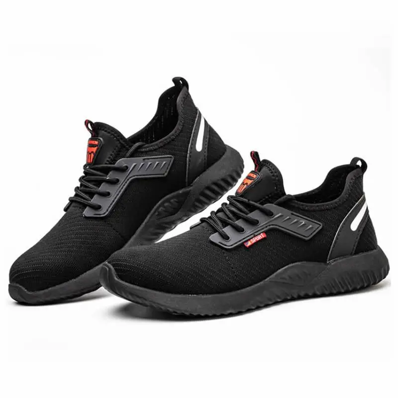 Work Sneakers Steel Toe Shoes Men Safety Shoes Puncture-Proof Work Shoes Boots Indestructible Footwear Security Lightweight images - 6