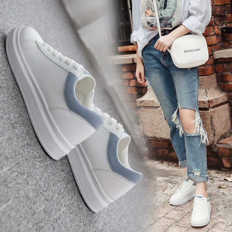 Sneakers Women White Shoes Classics Fashion Causal Shoes Woman Walking Flat Breathable Vulcanized Shoes Footwear Ladies Loafers