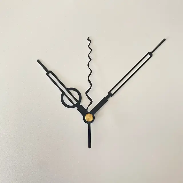 Garneck Uhrzeiger Set - 10 Stück, Aluminium, Für Wanduhren