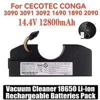 Cecotec Conga 3090 3091 3092 1690 1890 robot vacuum cleaner Conga 3090 parts replacement with 14.4V 12800mAh lithium-ion battery 1