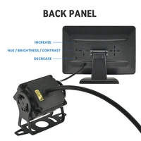 Parking Backup Reverse CCD 2 - in - 1 HD Rear View Camera System 4.3  Inch HD Screen Monitor, for Car, Bus, Truck, RV & Trailer - Image 3