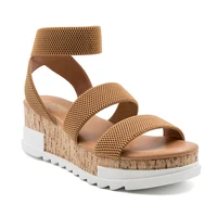 Summer Women's Sandals Platform Casual Wedge Shoes Moms Cork Elastics Strap Fashion Sandalias - Image 6