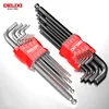 DELIXI ELECTRIC Allen Key Set，Allen Hex Wrench Screwdriver Set With Sleev Universal Torque Long Metric,for Motorcycles, Bicycles 1