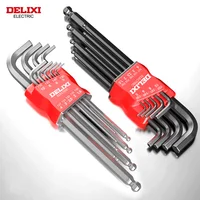 DELIXI ELECTRIC Allen Key Set，Allen Hex Wrench Screwdriver Set With Sleev Universal Torque Long Metric,for Motorcycles, Bicycles 1