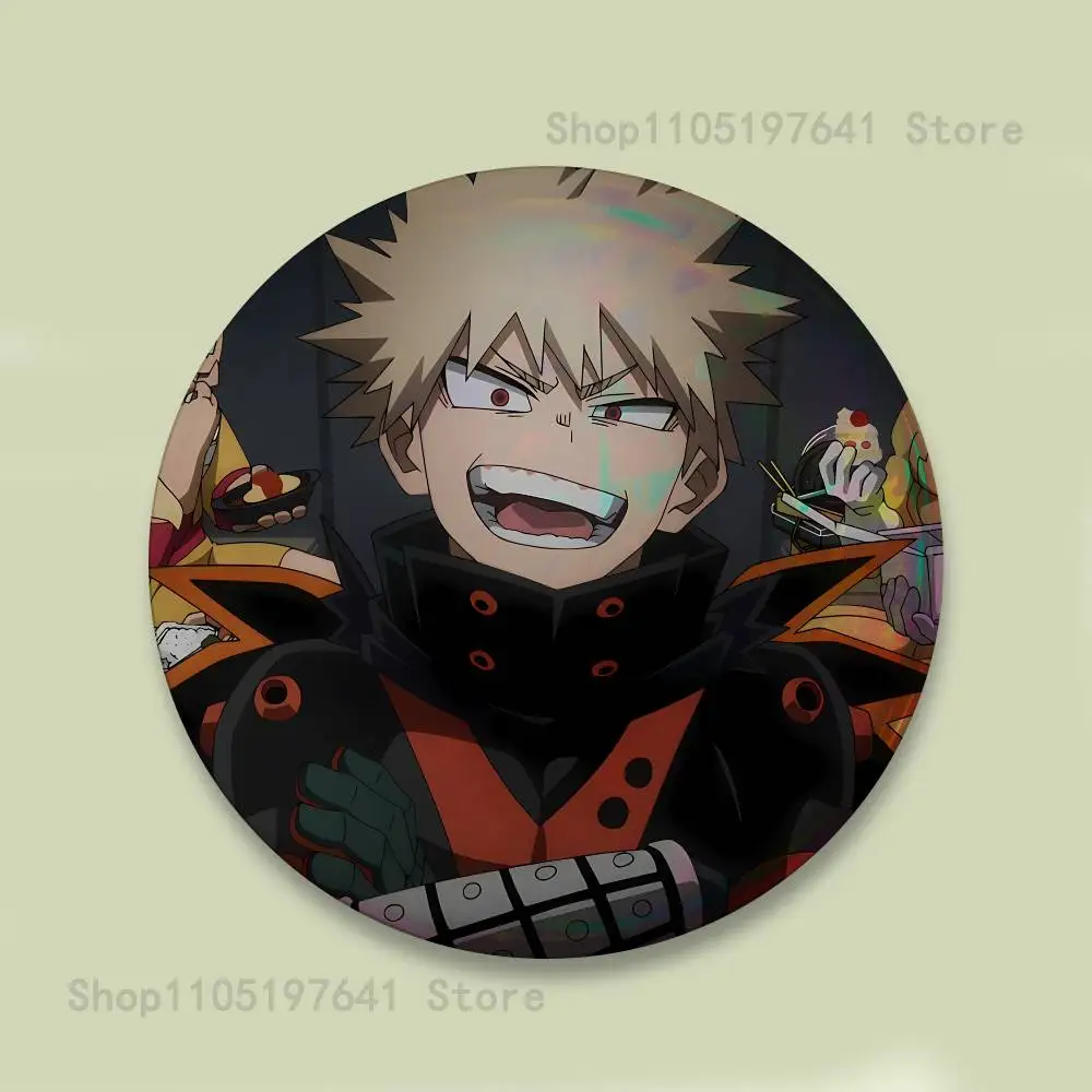 Bakugo Academia Heroes: Creative Button Badge Brooch