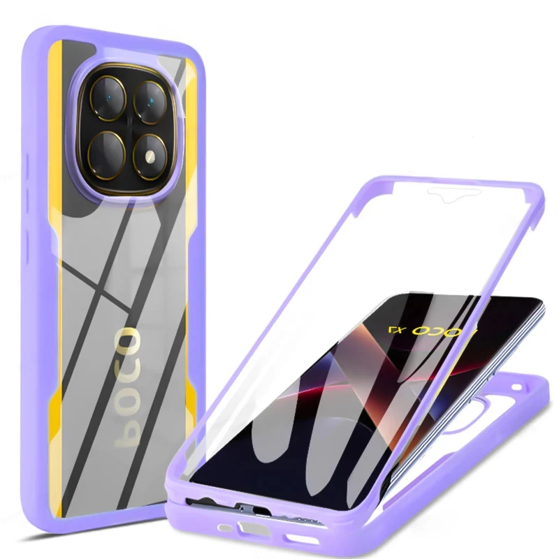 360 Full Cover Protective Phone Case with Screen Protection