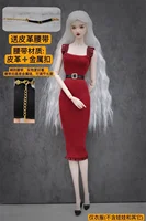 Ensemble de vêtements personnalisés/robe de tailleur personnelle, haut, jupe, costume, tenue pour poupée Xinyi FR blythe ST bb de 30cm/noël 4