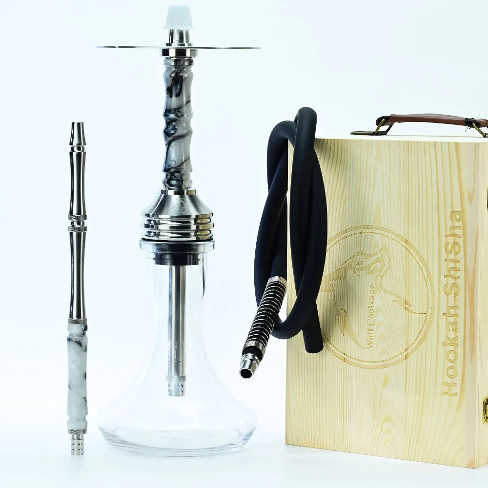 Hookah Shisha Set Premier Hookah pipe nargile 316ss resin Tube shisha pipe water for bars Premier