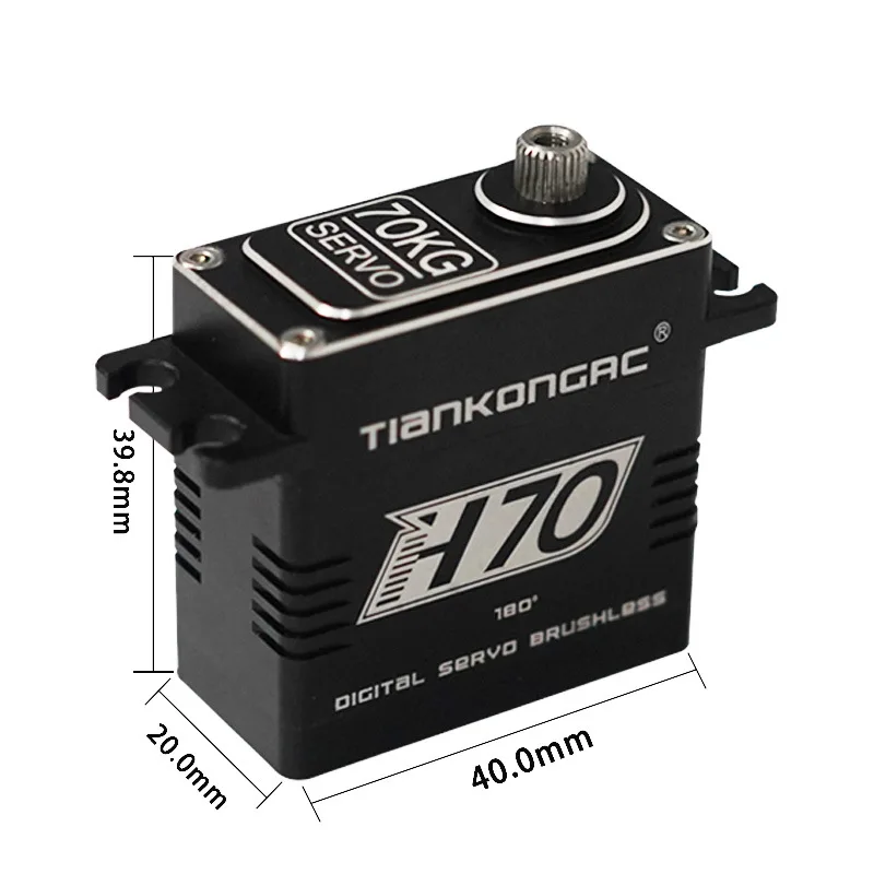 Produktbild von Metallgetriebe Servo 35-70kg XUXINYCS RC Servo 35-70kg Metallgetriebe - Wasserdicht Bürstenlos Für 1/10 1/8 Autos & Crawler RC Car Servo
