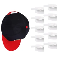 5/10pcs Minimalist Hat Rack Design Strong Hold Cowboy Hat Hanger to Display for Door Closet Hat Racks for Baseball Caps 1