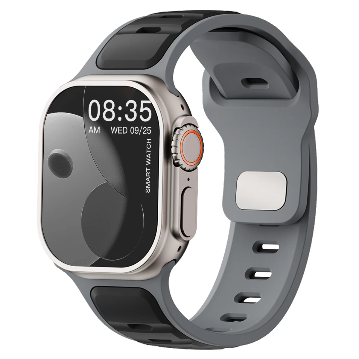 ตัวเลือกสินค้า สายซิลิโคนกันน้ำสำหรับ Apple Watch หลายรุ่น 40-49 มม.