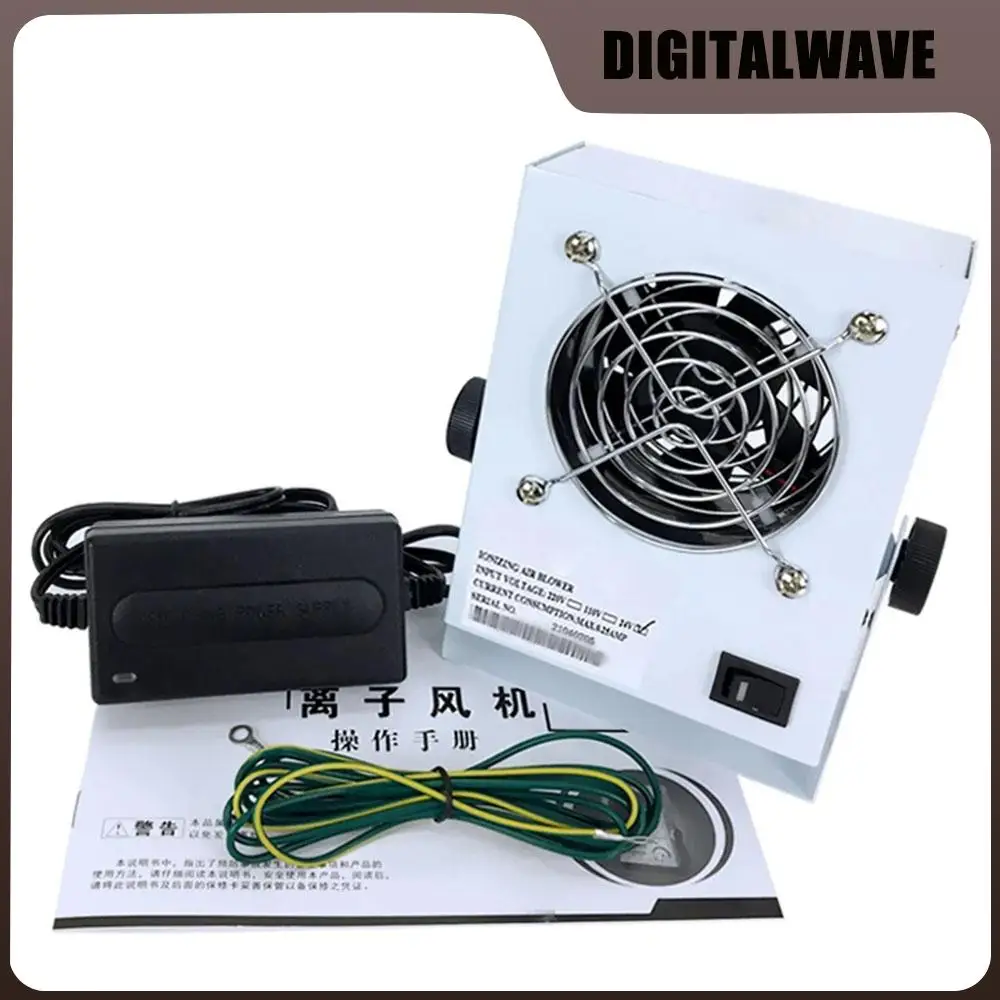 

WNE-121A DC 24V Ion Fan Industrial Electrostatic Eliminating Fan Ionizing Air Blower 20-95FM