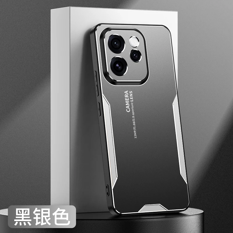 Luxurious Matte Hard Cover Shockproof Phone Case with Camera Protection