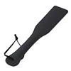 32cm Rectangle Paddle Riding Crops Flogger Horsewhips Spikes Black Matte Leather Spanking Paddle Slapper Dressage Whips 6