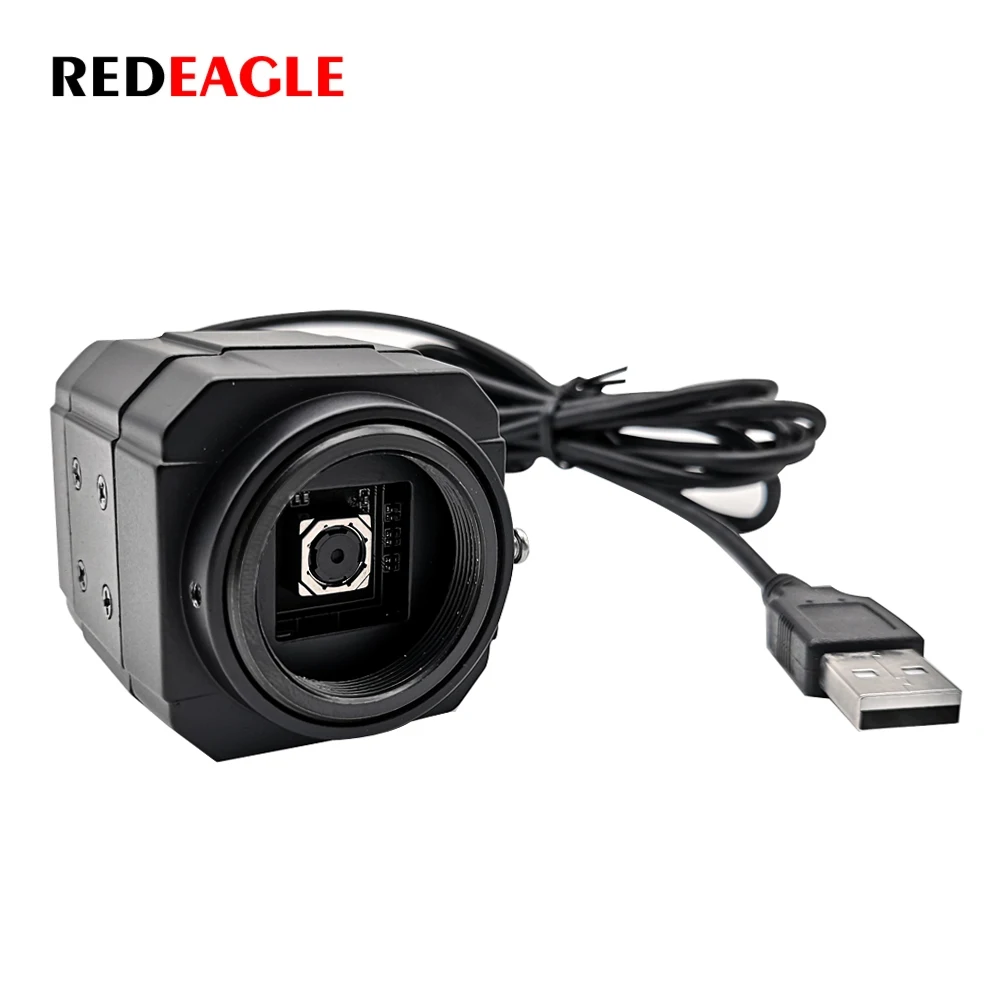 

REDEAGLE Industrial HD 8MP 15fps 3264X2448 IMX179 Sensor Autofocus CCTV USB Webcam Video Conference Teaching Camera