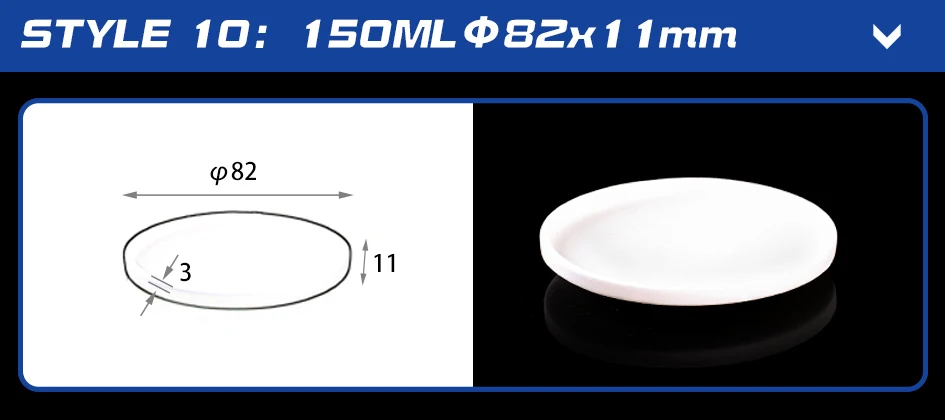 99 % Aluminiumoxid. Außenschnallenabdeckung. Hohe Temperaturbeständigkeit 1750 ℃ – Detail 11