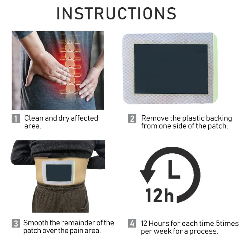 Joint Muscle Pain Relief Plaster 3Box Black Herb Paste pain relief cream,pain relief plaster