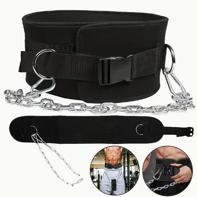 Weighted Belt Indoor Training For Pull-ups Single And Double Bar Weighing Belt Fitness Strength Training Unisex Weighted Belt Indoor Training For Pull-ups Single And Double Bar Weighing Belt Fitness Strength Training Unisex