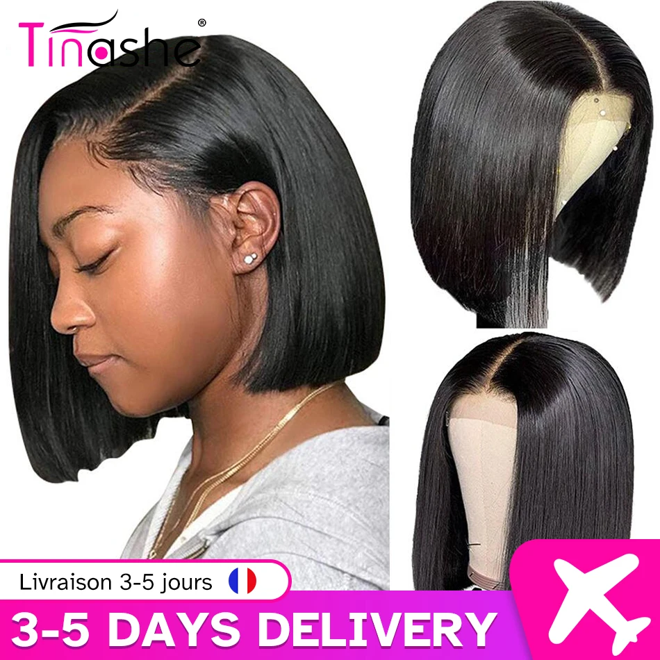 Lace Front Human Hair Wig For Women Bob