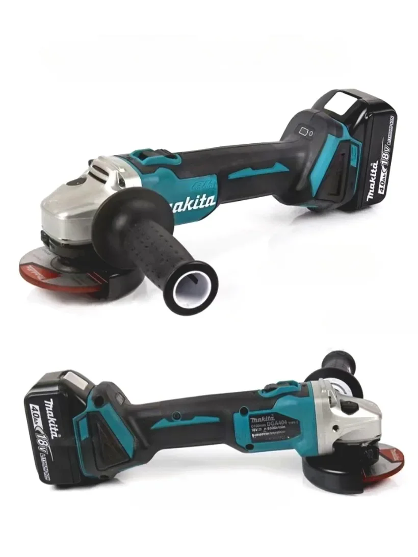 Makita DGA404 125/100mm Grinder Grinder Tool Wireless 18V Power Tools Electric Grinder Angle Grinder Brushless Sander Angle Cutt 4