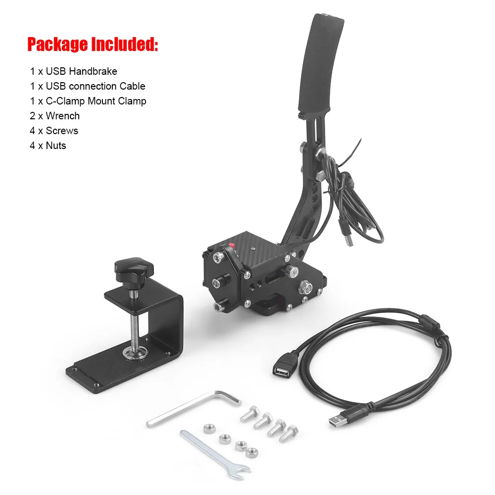 USB Handbrake SIM For PS4/PS5 For Logitech G29 Universal PC Racing Games Hand Brake