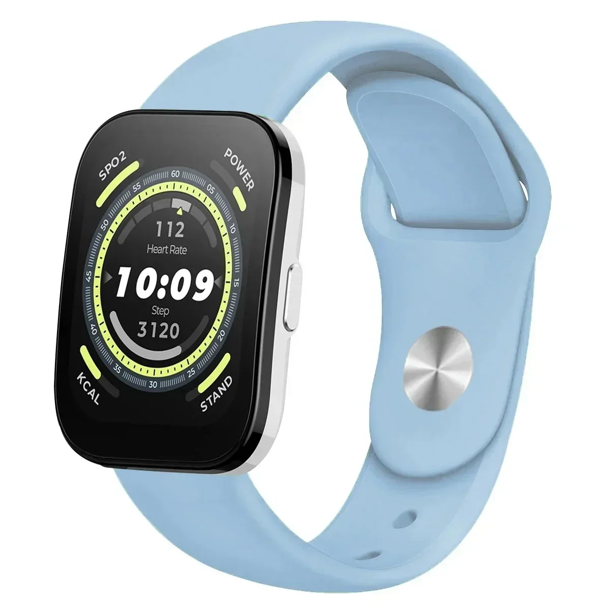 Sport Silicone Watch Band, 20/22mm, Premium Replacement Strap