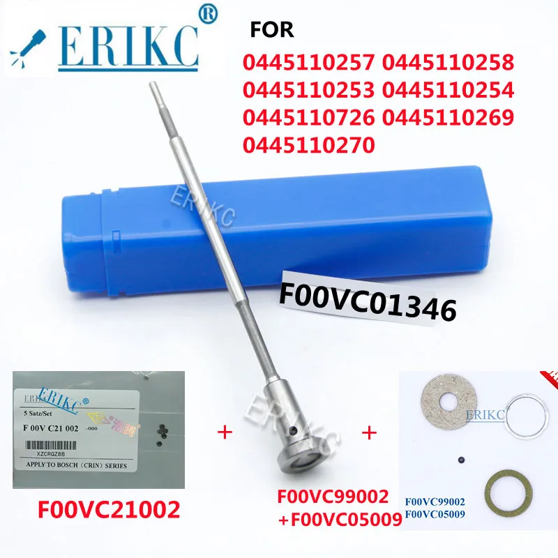 

ERIKC Nozzle Valve F00VC01346 + F00VC21002 +F00VC99002 +F00VC05009 FOR 0445110257 0445110253 0445110254 0445110726 0445110269