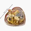 1pc Mini Creative Acrylic Material Transparent Hand Windup Metal Movement Octave Box Music Box, Friend Couple Birthday Gift 6