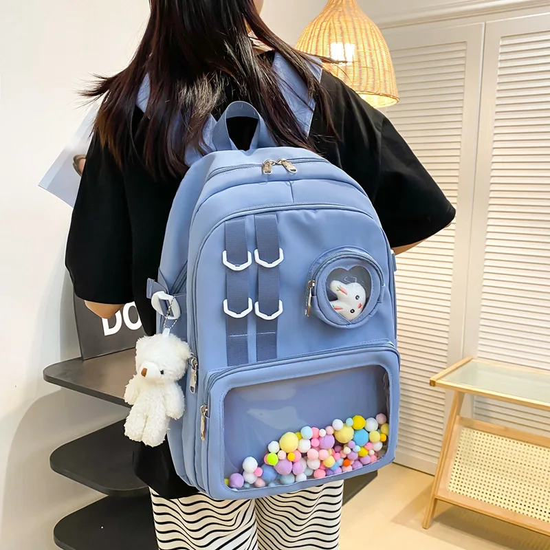 High Quality Girl PU Leather Animal Bag Pins Display Custom Ita Backpack -  China Custom Ita Bag and Ita Backpack price
