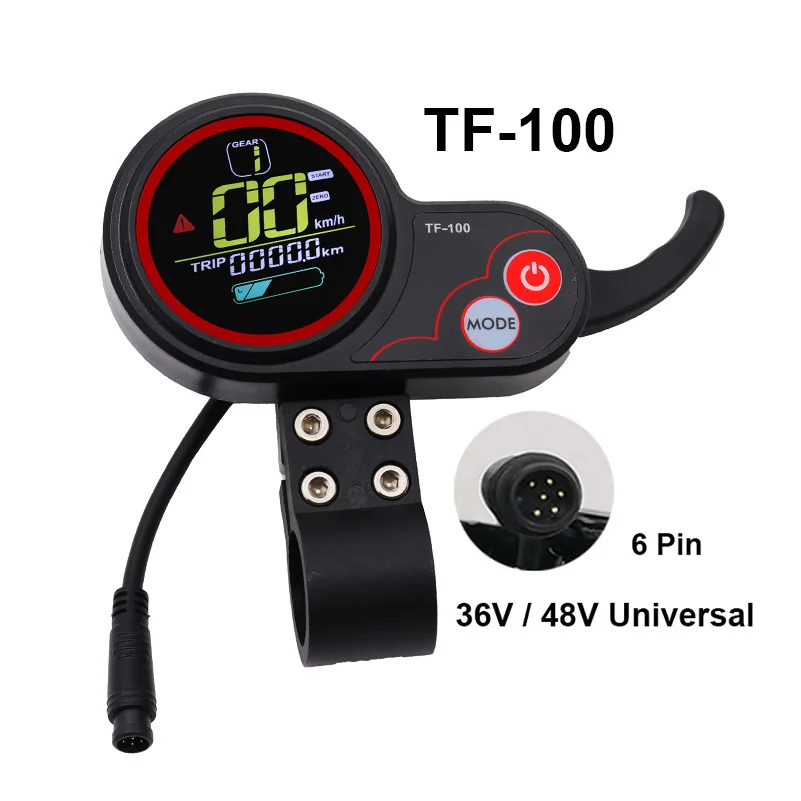 High-Performance Brushless Motor Controller with LCD Display for Electric Scooter/Bike Modification