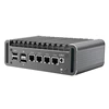 Topton Fanless Mini PC Intel Core 3 N355 N305 8 Core N150 N100 DDR5 2xNVMe 4xi226-V 2.5G Firewall application computer pfsense 5