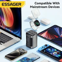 Essager 67W USB C GaN Charger Desktop Quick Charge 4.0 QC 3.0 PD Type C Fast Charging For MacBook Samsung POPC iPhone 15 Laptop - Image 4