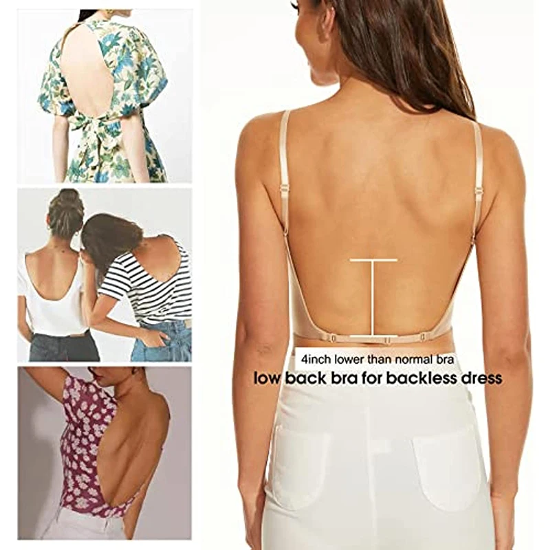 navy blue dress for baby girl How to Wear a Bra with a Backless Dress (9 Clever Styles) main image 1