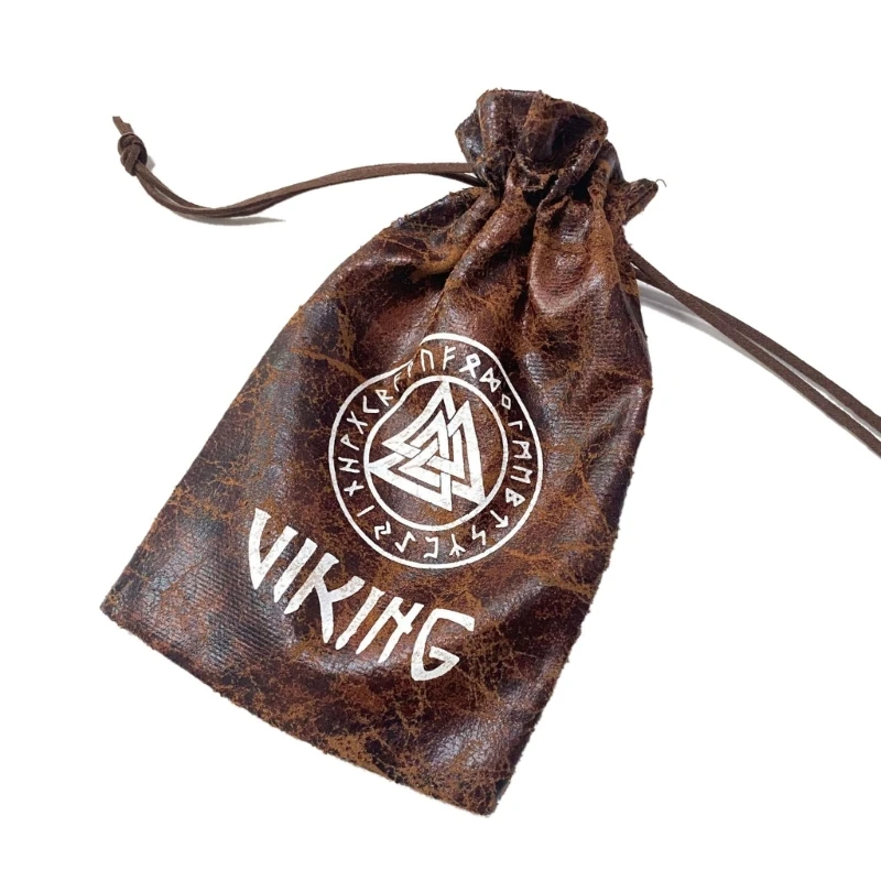 

Versatile Medieval Themed Storage Bag Organiser Drawstring Bag for Gift Giving T8DE