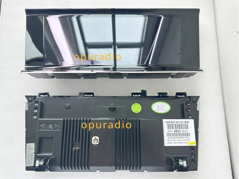 New LCD Display with Touch Screen Panel for DS7 CROSSBACK (X74) DVD Navigation 9828302580 RP 9834893380