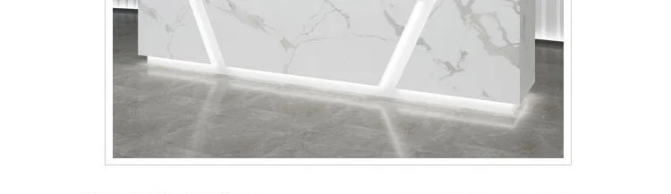 Description Picture 3 of itemEuropean Computer Reception Desks Cashier Mobile Corner Reception Desks Console Service Silla De Escritorio Luxury Furniture